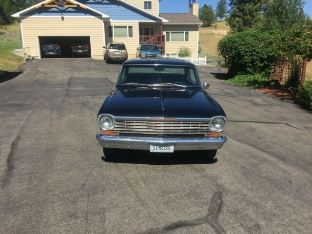 1964. chevy ii nova crate 383 stroker, hiedts front end ,4 speed muncie