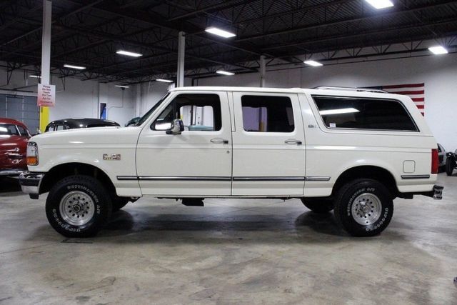 1992 ford bronco 115235 miles colonial white pickup truck 5.8 v8 4 speed automa
