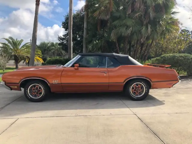 1970 oldsmobile cutlass convertible 442 w30 recreation