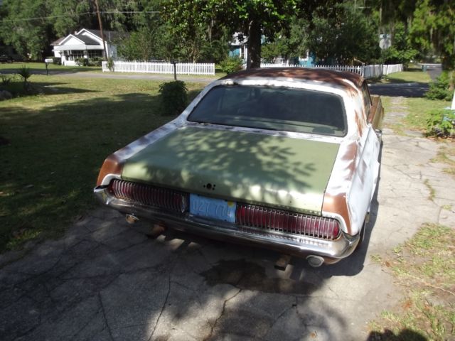 1967 mercury cougar numbers matching 289 v-8 tilt wheel
