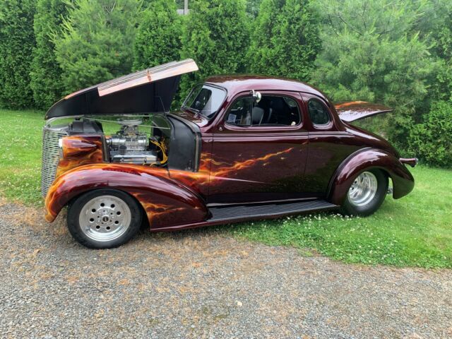 1938 chevrolet 2 door coupe beautiful custom hot rod ready to cruise mint