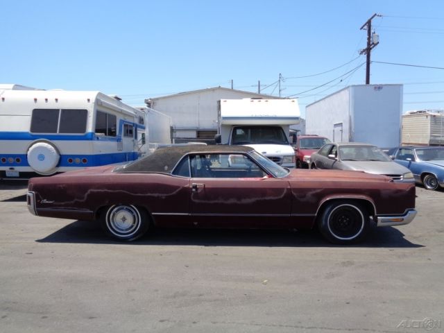 c 1970 lincoln continental 8-cylinder automatic gas no reserve