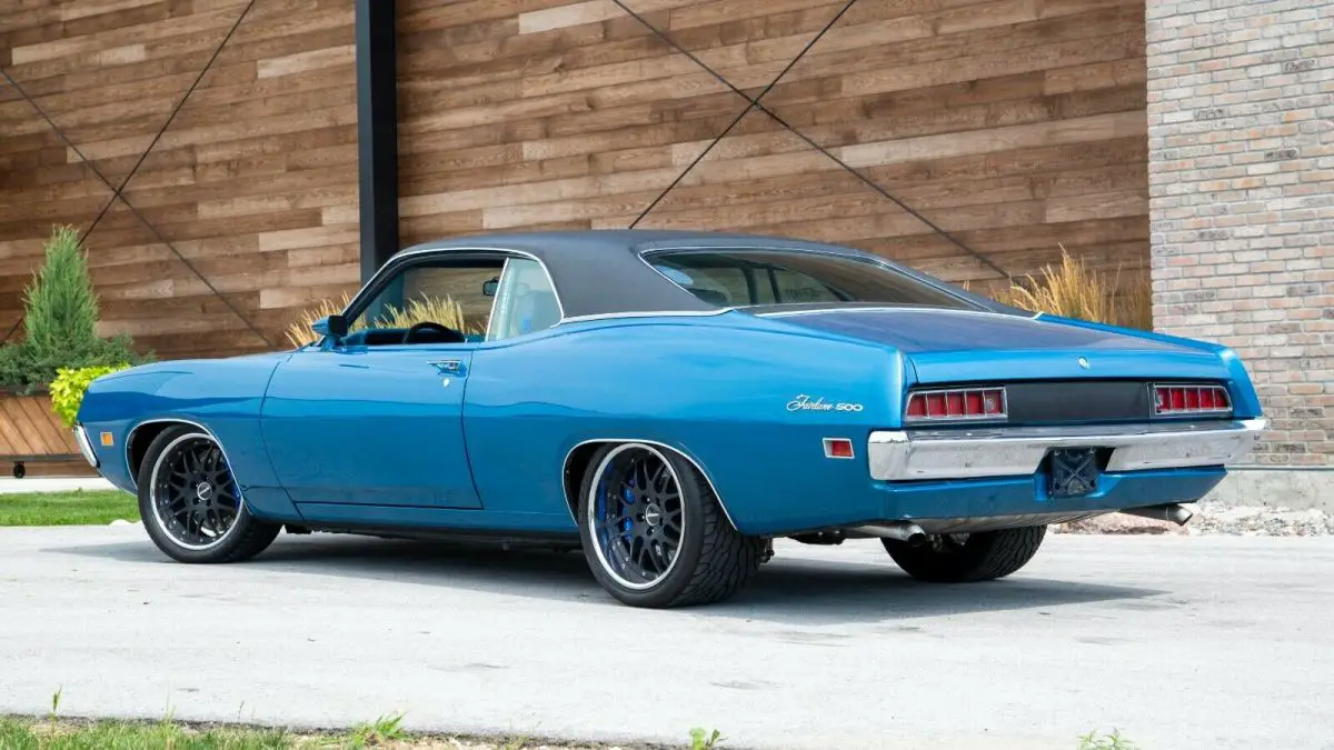 stunning 1970 ford fairlane 500 pro touring build *low reserve*