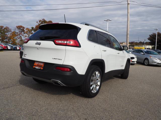 2016 jeep cherokee limited 4x4 limited 4dr suv for sale in warwick, rhode island