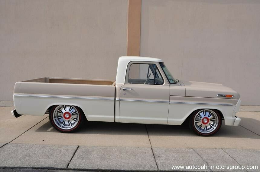 1968 ford f100 swb original custom lowered modified restored show pickup truck