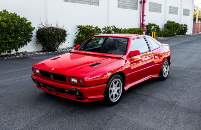 1992 maserati shamal v8 biturbo coupe - 1 of 369 made! collector car