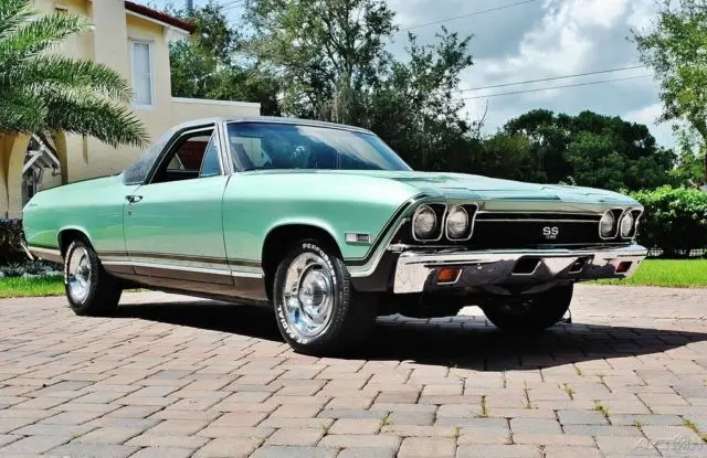 1968 chevrolet el camino real ss 396, power steering & brakes, a/c, restored