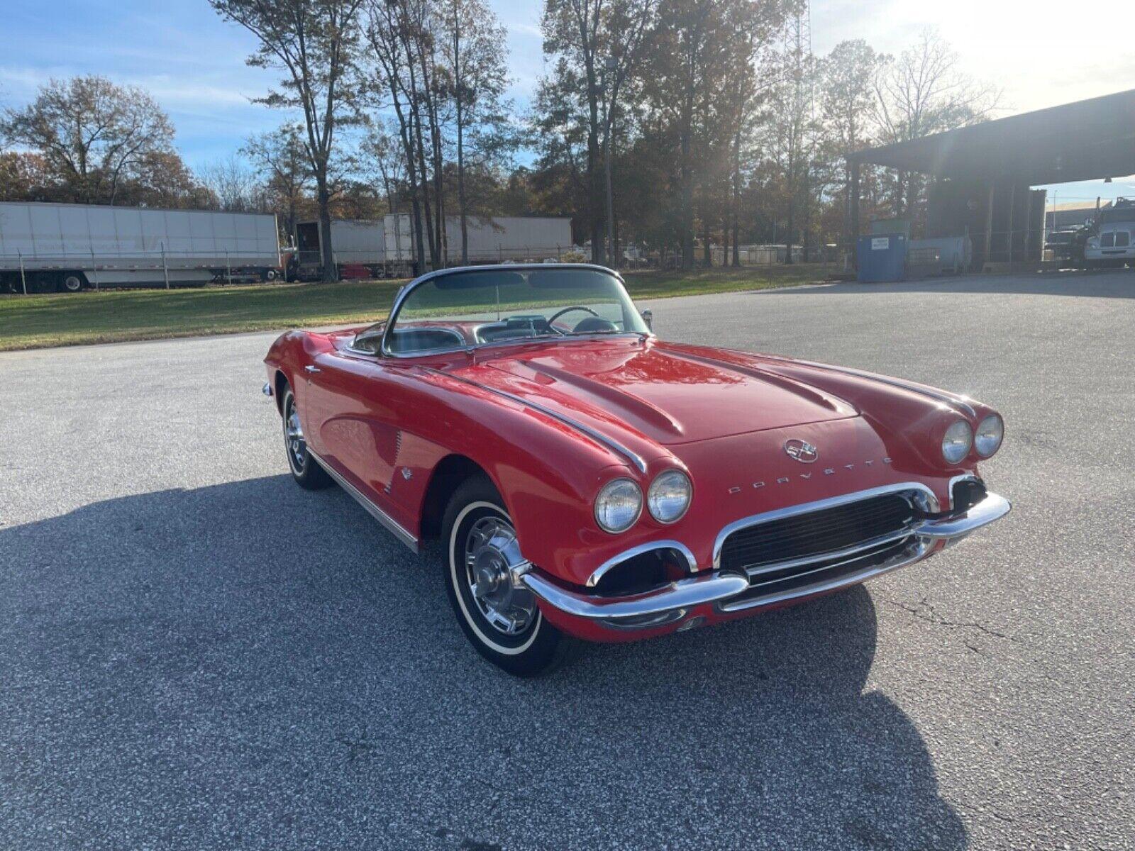 1962 chevrolet corvette red manual 91500 miles