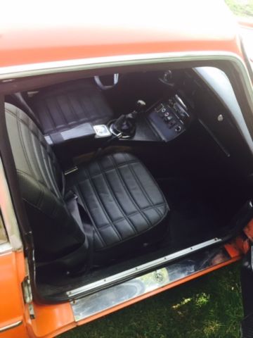1973 mg mgb gt orange black leather mechanically restored