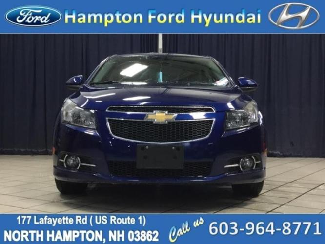 2013 chevrolet cruze 1lt auto 1lt auto 4dr sedan w/1sd for sale in north hampton, new hampshire