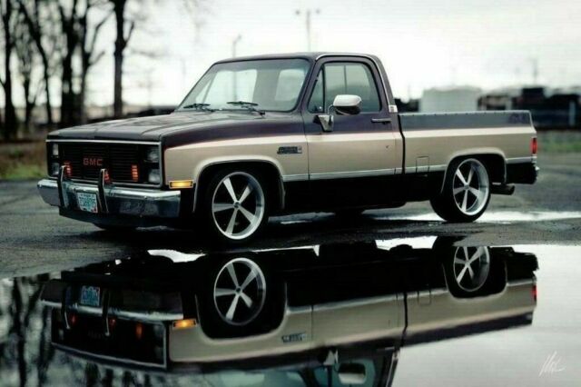 1985 gmc sierra classic hot rod shop truck short bed swb patina chevy c-10 c10