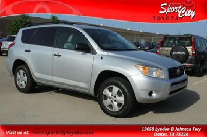 2007 toyota rav4 2wd 4dr 4-cyl (gs in dallas, tx