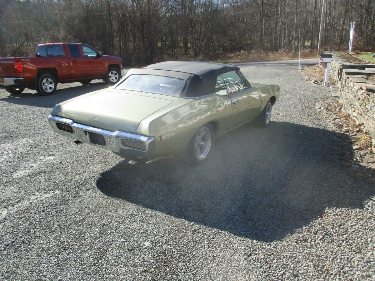 1968 pontiac gto convertible 400 auto a/c