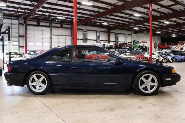 1989 ford thunderbird 60327 miles twilight blue metallic coupe 3.8l v6 5 speed