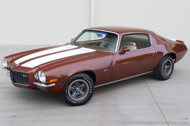 1970 chevrolet camaro z28 rs 350ci/360hp lt-1 4spd rotisserie resto incredible