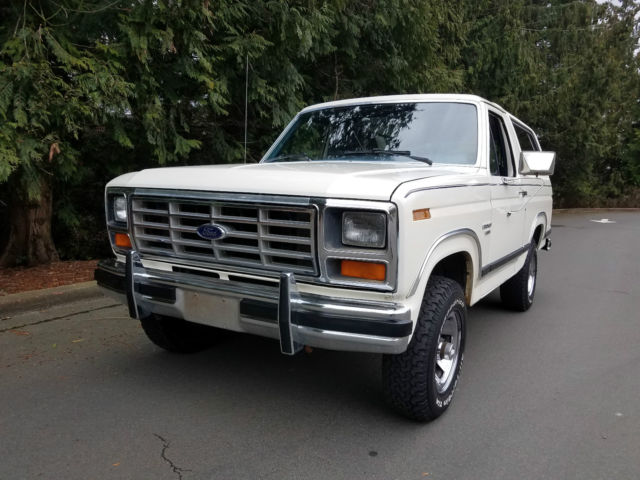 1982 ford bronco xlt lariat 4x4 very original 90k miles