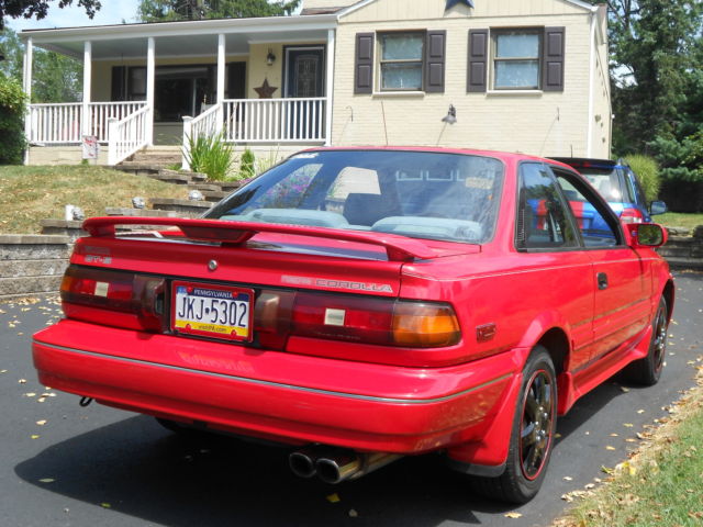 1988 toyota corolla gts coupe 2-door 1.6l
