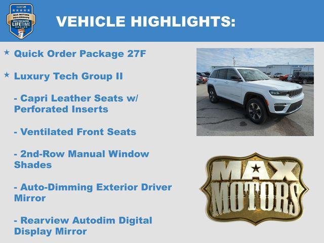 2022 jeep grand cherokee 4xe base