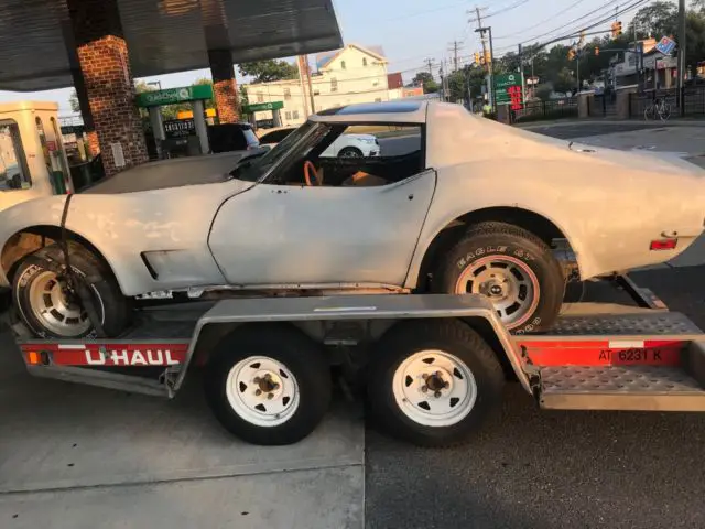 1973 corvette roller project no reserve