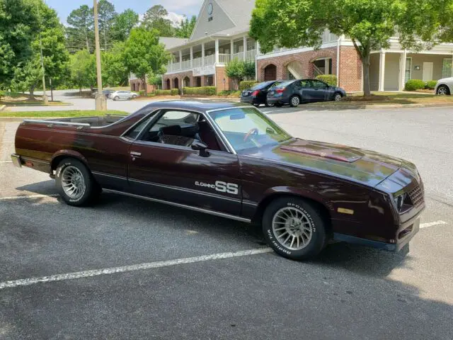 1985 chevrolet el camino ss choo choo edition runs and drives great nr