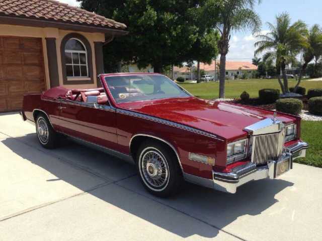 1984 cadillac eldorado biarritz convertible gorgeous