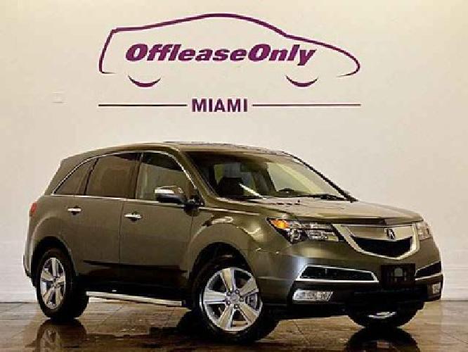 2011 acura mdx tech pkg awd in miami, fl
