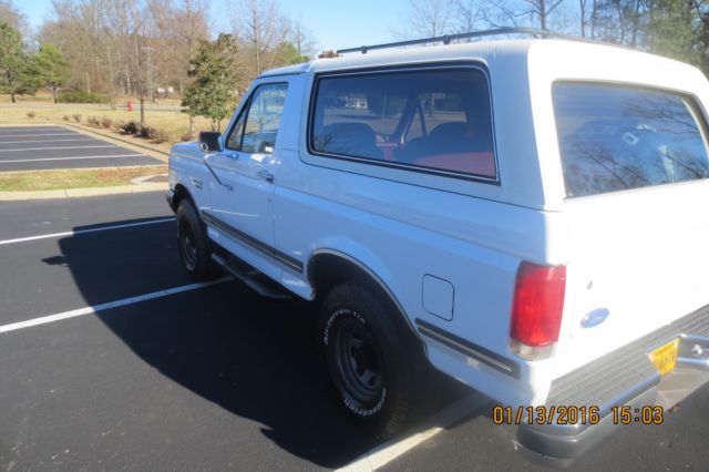1989 ford bronco 4x4, 5.8l, 3 speed c6, manual transfer case with navigation