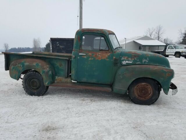 1952 gmc pickup truck chevy excellent patina original farm truck short box