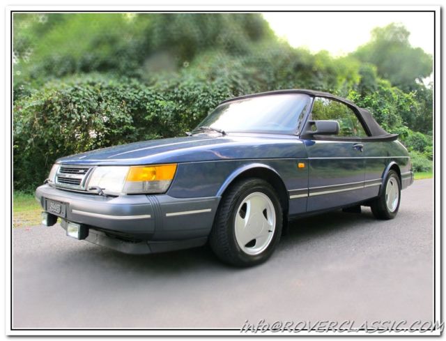 1993 saab 900 ... 99,342 miles convertible, turbo engine, manual gearbox