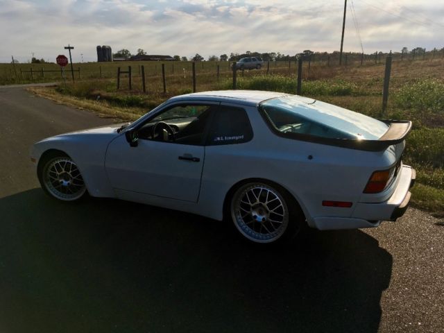 1989 porsche 944 white runs