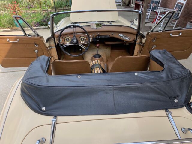 1963 austin healey 3000 convertible brown rwd manual