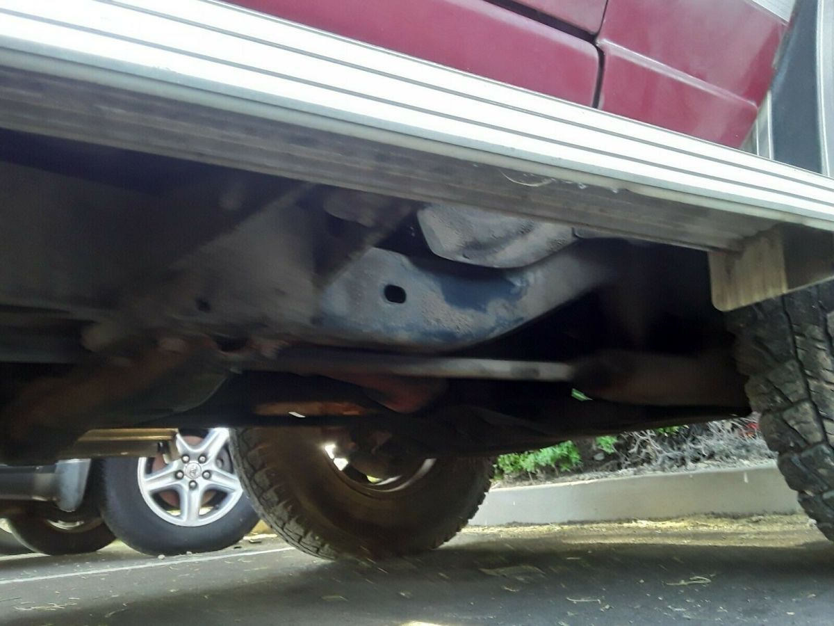1989 dodge raider suv red 4wd manual