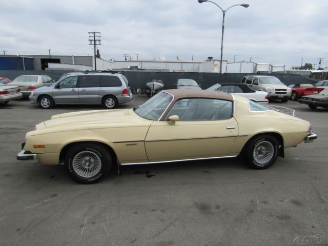 1977 chevrolet camaro 2-door coupe 8-cylinder automatic no reserve