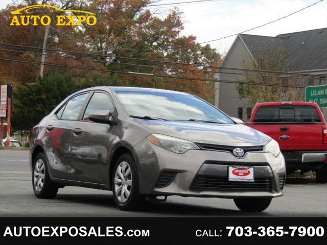 2015 toyota corolla le