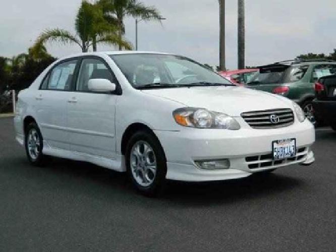 2004 toyota corolla s sedan 4d in carlsbad, ca