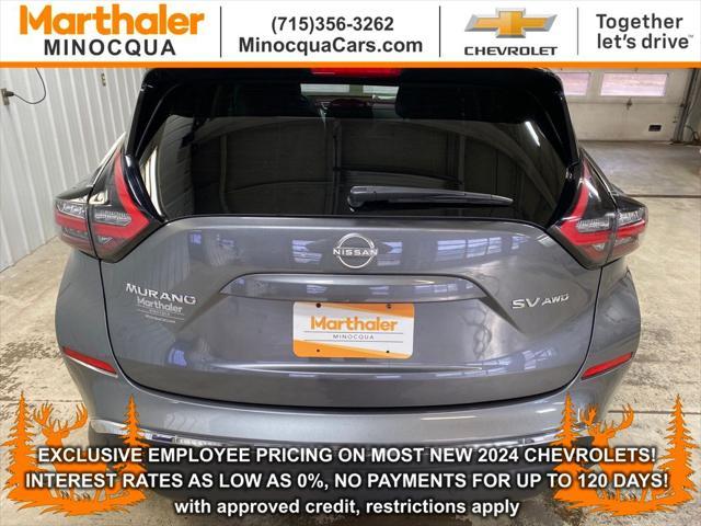2023 nissan murano sv intelligent awd