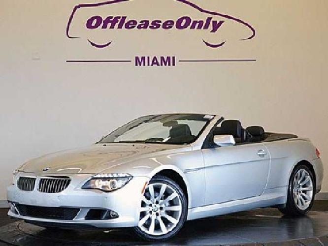 2009 bmw 6 series 650i convertible in miami, fl
