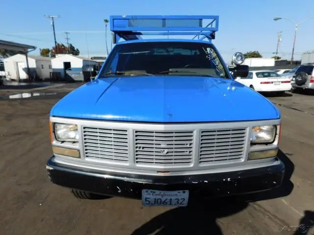 1989 gmc sierra utility truck 8-cylinder gas automatic no reserve