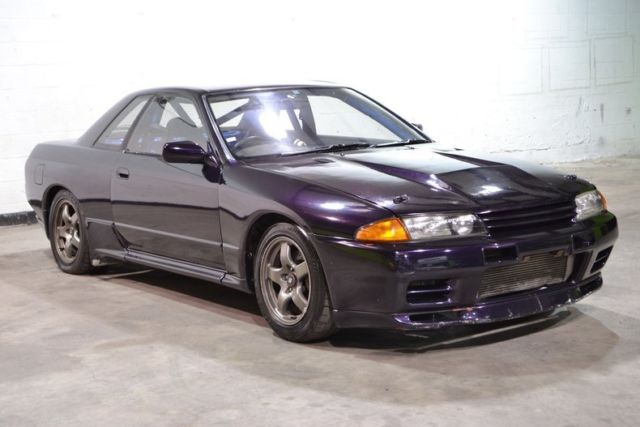 1990 nissan skyline gt-r -- purple - rb26dett - 5 speed