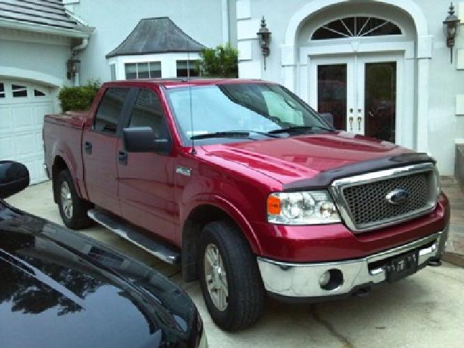 2008 ford f-150 lariat crew 4x4 88k miles all options canadian registered in sanford, fl