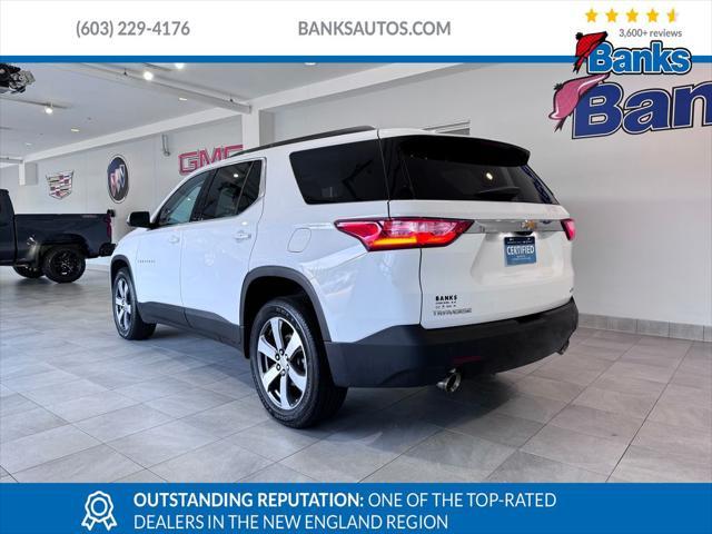 2021 chevrolet traverse lt leather