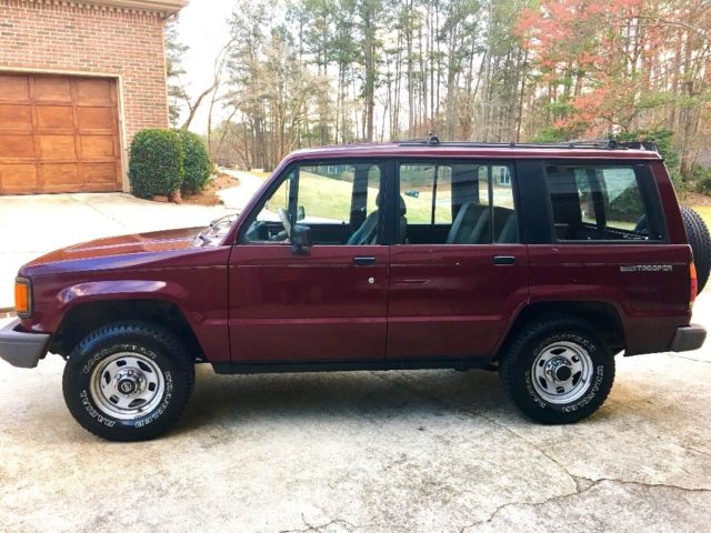 1991 isuzu trooper s 4wd 5-speed