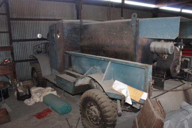 1943 international military 4x4 barn find in the original barn!