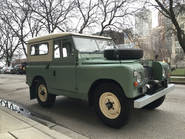 1969 land rover series. the original defender