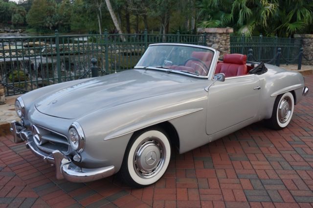 1958 mercedes 190sl no reserve convertible rare car automatic v8 must see
