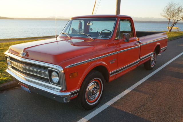 1969 chevrolet c-10 70,000 mile survivor