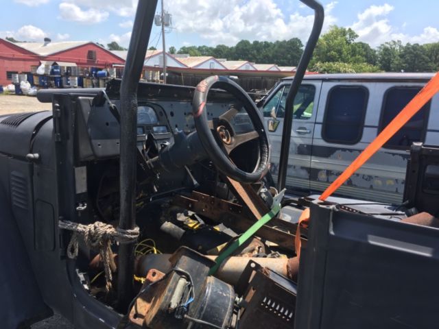 toyota fj40 v8 project with title $1 starting bid no reserve