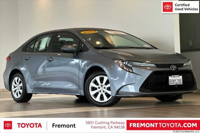 2022 toyota corolla le