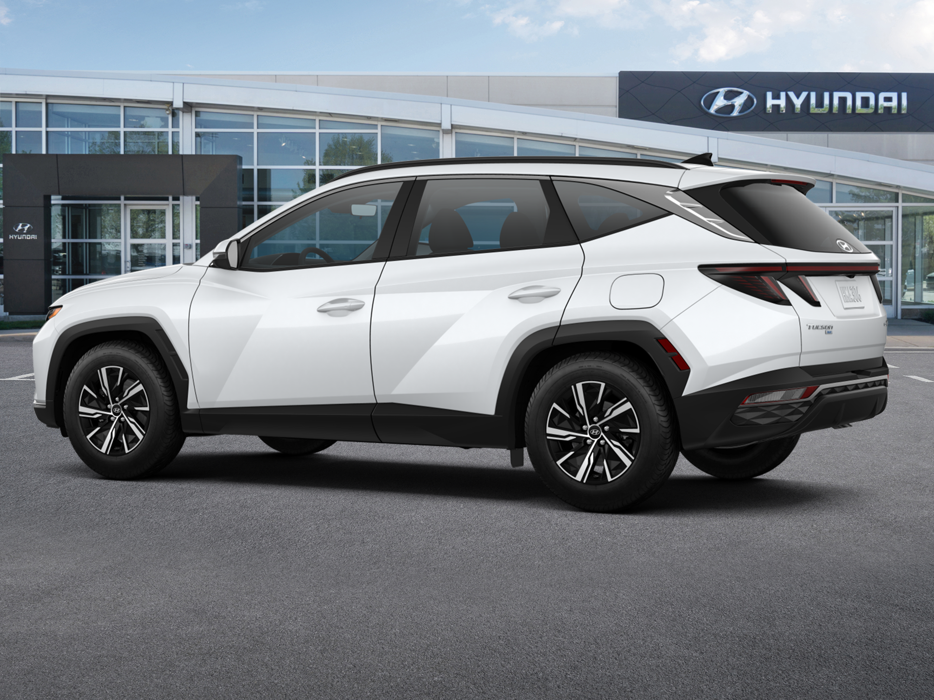 2022 hyundai tucson hybrid blue