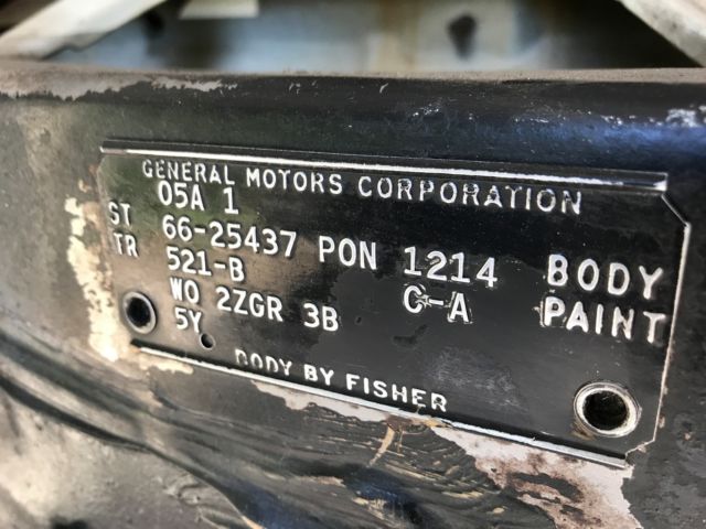 1966 pontiac 2+2 project
